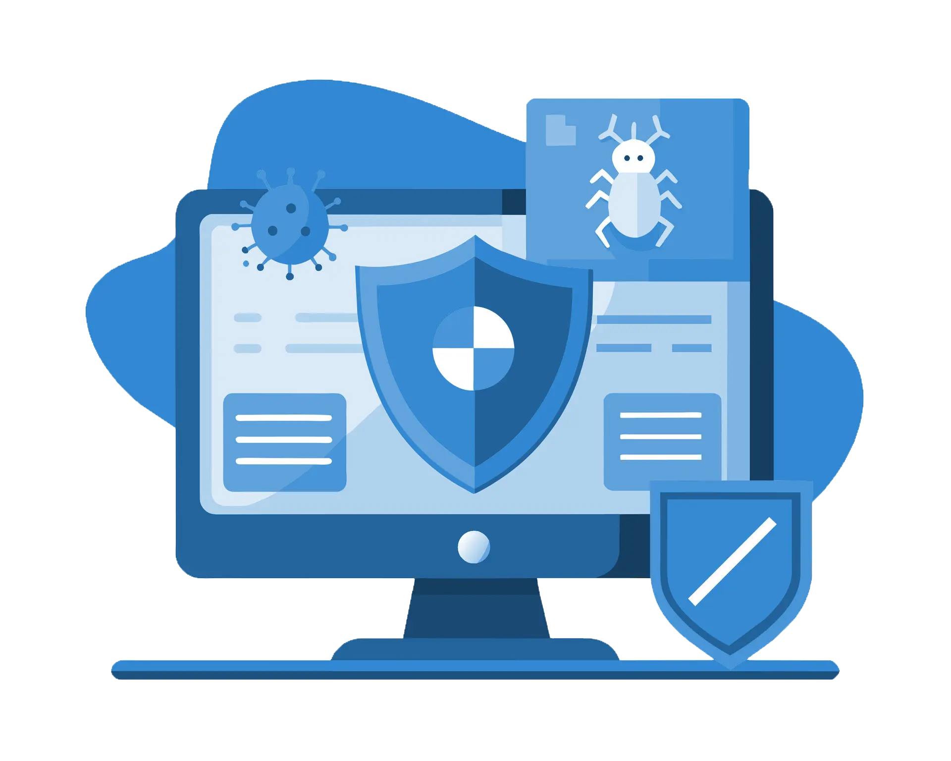 Antivirus installation and computer security solutions