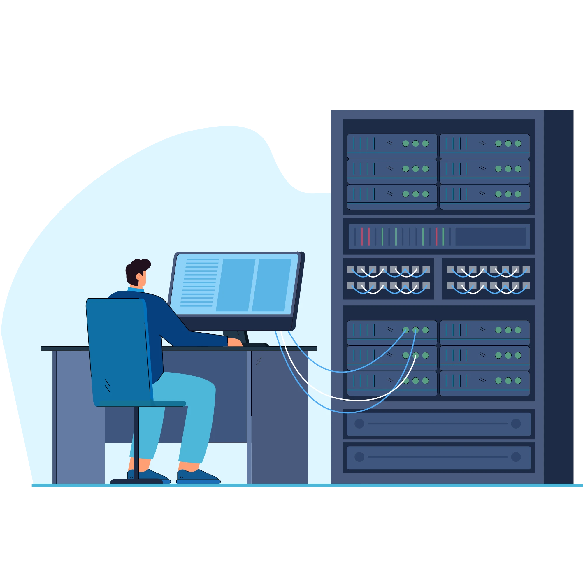 Web hosting and server solutions for businesses
