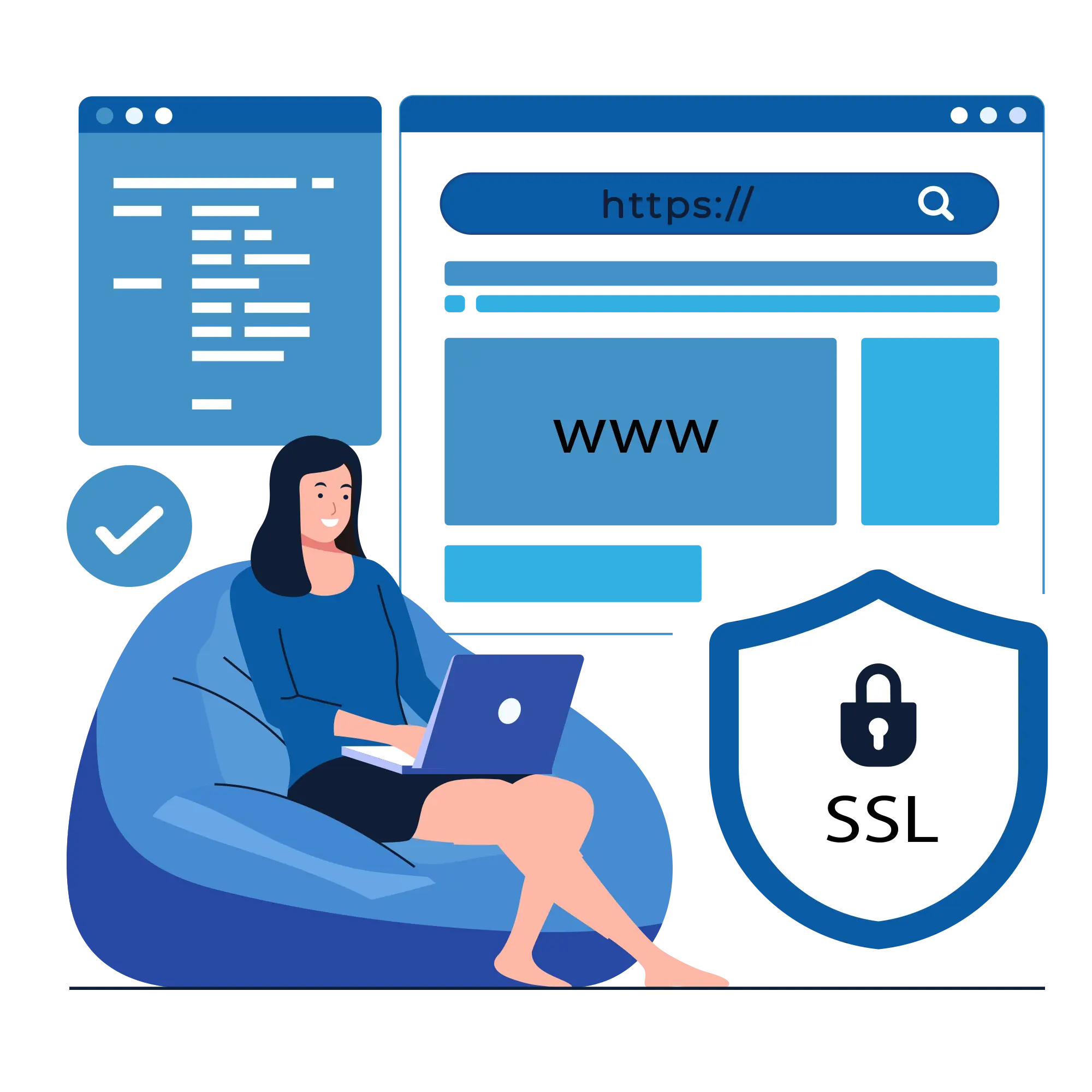 SSL certificate and HTTPS website security